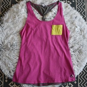 Volcom Stone Only Knot Back Tank Medium